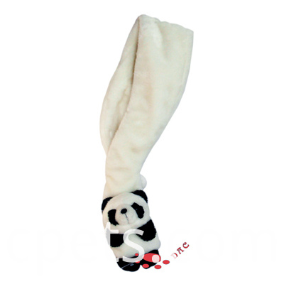 Plüsch Panda Schal plush panda scarf